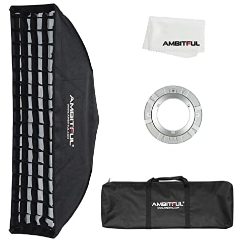 AMBITFUL FW22X90 Softbox Strip Honeycomb Grid Bowens softbox Cover