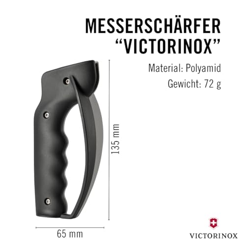 Victorinox Profi Messerschärfer, Messerschleifer, Knife Sharpener, Robuster Kunststoffgriff, Swiss...