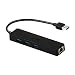 Produktbild i-tec USB 3.0 Slim HUB 3 Port + Gigabit Ethernet Adapter, USB 3.0 auf RJ-45, 10/100/1000 Mbps, 3x USB 3.0 Port, für Notebook Ultrabook Tablet PC, Windows Mac Linux Android