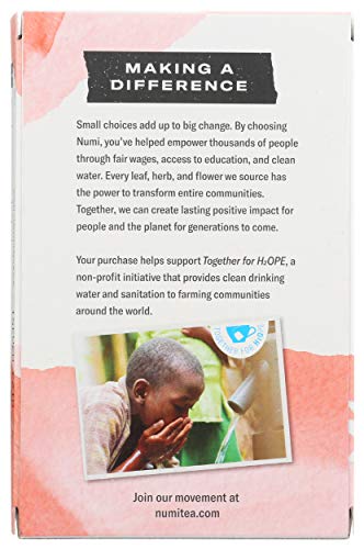 Numi Organic Tea Jasmine Green, 18 Ct #TOP1