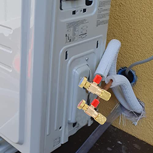 Válvula de seguridad líquida para aire acondicionado 2 pcs miniatura 4