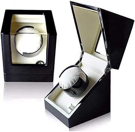 FENOKD Mechanical Watch Shaker Automatic Watch Winder Box, Quiet Motor with 5 Mode, PU Leather Watches Storage Display Box