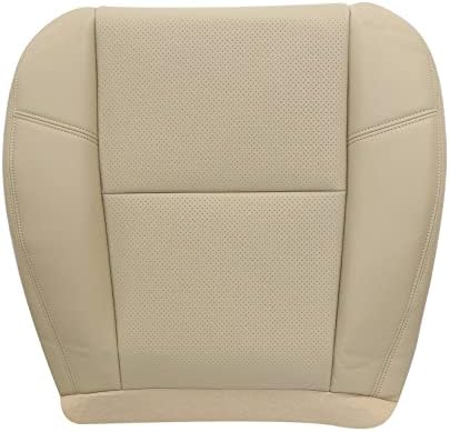 Fits Power Heated Seats Tan Leather Bottom Seat Cover For 2003-2007 Chevy Silverado Driver Side Seat Covers Silverado - Foto 5