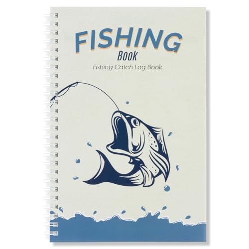 KAIU Stone Paper Fishing Catch Log Book