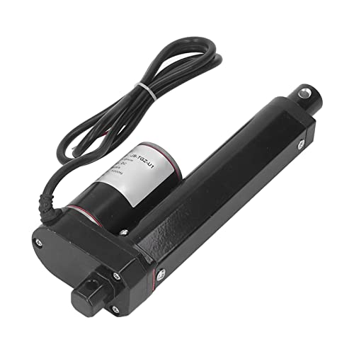 Linear Actuator, Low Noise 100mm Stroke Linear Electric Actuator IP65 Waterproof 12VDC for Lifting System (Actuator Only)