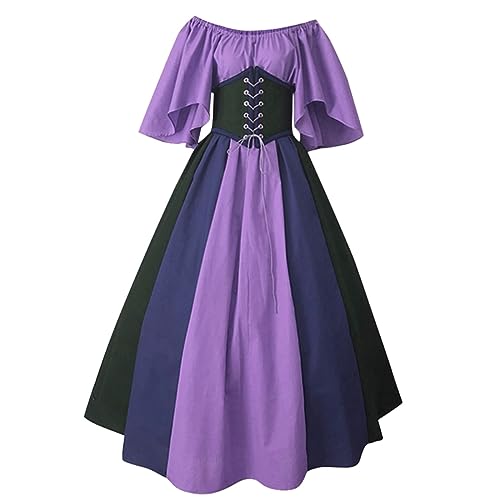Robe médiévale pour femme style gothique vintage