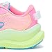 Skechers Kids Girls Max Cushioning Ascend - Aura Sneaker, Neon Pink/Multi, 12 Little Kid