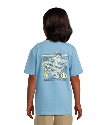 Image of Under Armour Boys' Short Sleeve Graphic T-Shirt, Soft & Comfortable, Outdoor Collection