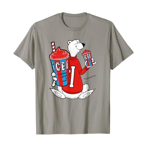 ICEE Bear Classic Coldest Frozen Drink Around T-Shirt Cover
