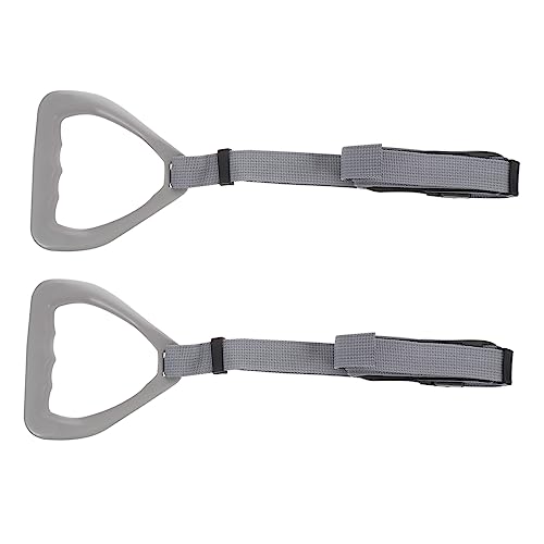 BRIGHTFUFU 2Pcs Gymnastic Rings Adjustable Fitness Equipment for Strength Training at Home Gym Outdoors Durable Material for Men Women