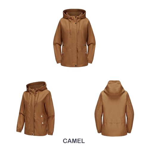 Chaqueta funcional mujer transpirable impermeable de senderismo 5