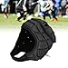 CHICIRIS Football Helmet, Rugby Padded Headgear for Youth EVA Sponge Adjustable Soft Shell Flag Football Helmet Headguard for Soccer Sports (S)