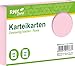 Produktbild RNKVERLAG 114763 - Karteikarten blanko rosa, DIN A6, 1 Packung à 100 Karten