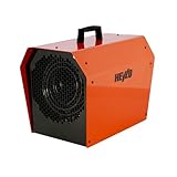 2-stufig regelbar: halbe Leistung / ganze Leistung