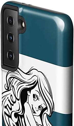 Skinit Pro Phone Case Compatible with Galaxy S21 FE - Officially Licensed Disney The Little Mermaid Ariel Stripes Design