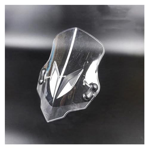 windabweiser Motorrad Motorrad Windschutzscheibe Street Bike Windschutzscheibe Glas Wie Für Benelli Für TNT 125 Windschild Spoiler(Clear)