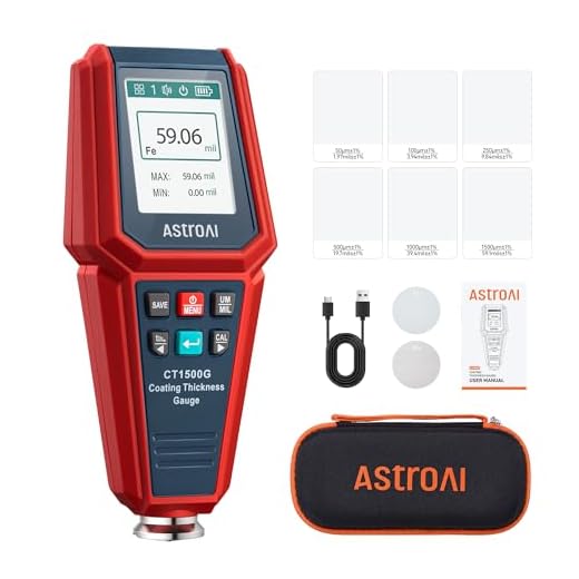 AstroAI Paint Thickness Gauge for Cars