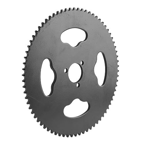 AKLOSIPY T8F 74T リアチェーンスプロケット モト、ゴーカート、ビーチカー用 - プレミアムスチール交換用コグ