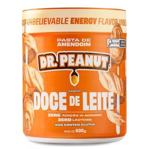 Kit 2x Pasta de Amendoim 600g - Dr Peanut (Doce de Leite)