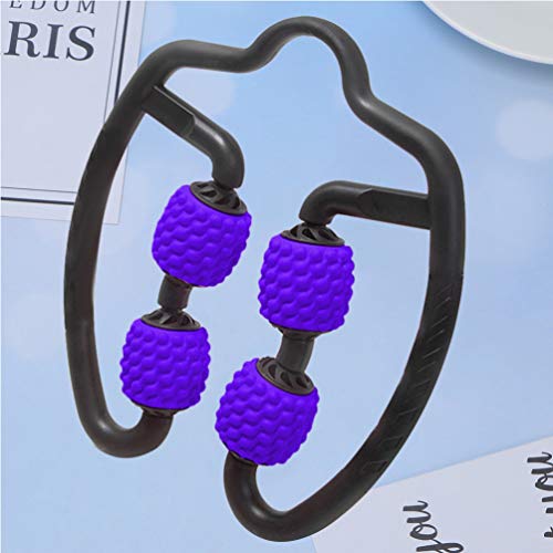 Massageador de rolo de espuma Besportble, haste de espuma, relaxador muscular, ponto gatilho, pantur