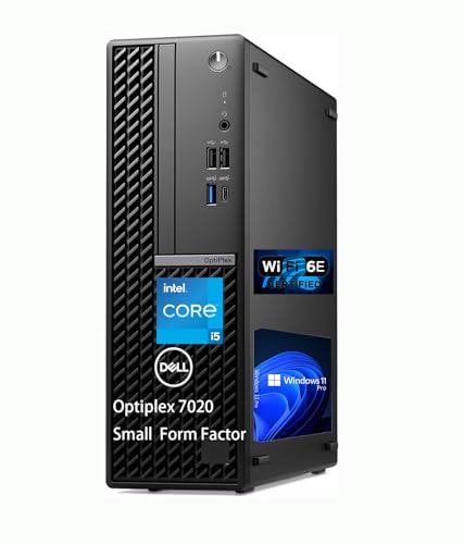 Dell Optiplex 7020 SFF Business Desktop Computer Intel Core I5-14500 14Core 20 Threads up to 5GHz 16GB RAM 1TB SSD RJ-45 Ethernet HDMI DisplatPort WIFI6 Bluetooth DVD-RW Windows 11 Pro