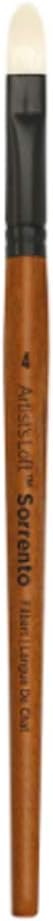 Level 1 Oil Short Handle Filbert Brush by Artist's Loft (4)