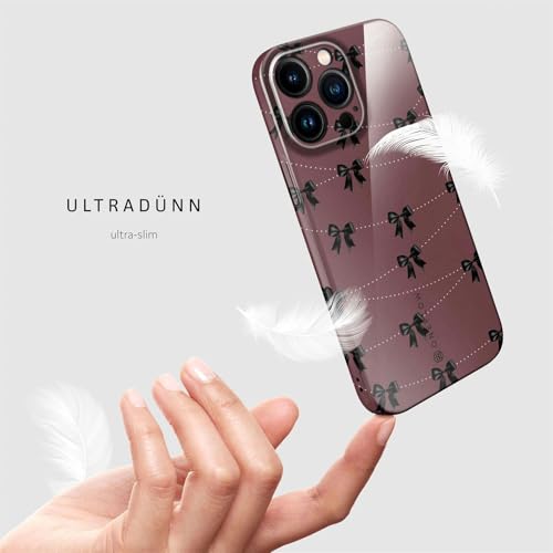 Housse de protection iPhone 16 Pro Max anti choc fine avec motif design imprimé - 5