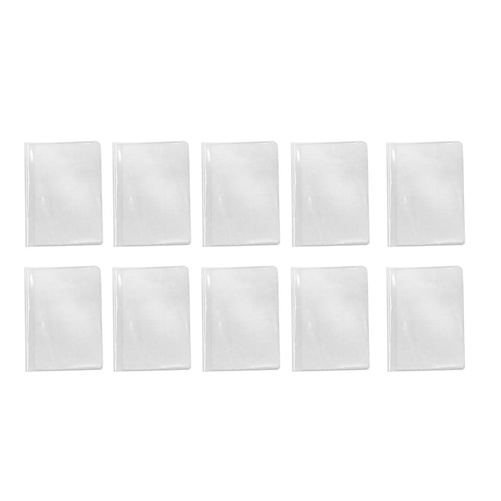 CALANDIS™ 10Pieces Waterproof Passport Cover Clear Plastic ID Card Protector Case | Mens Accessories-image-24