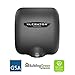 XLERATOR Hand Dryer, Excel Dryer XL-GR-1.1N Hand Dryer, Automatic, Surface-Mounted, Cast Cover, Textured Graphite Paint, 110-120V with Noise Reduction Nozzle