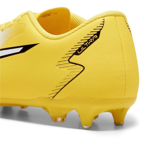 PUMA Ultra Play Mxsg Chaussures de Sport Unisexes pour Adulte, Jaune/Blanc/Noir (Yellow Blaze Puma White Puma Black), 43 EU