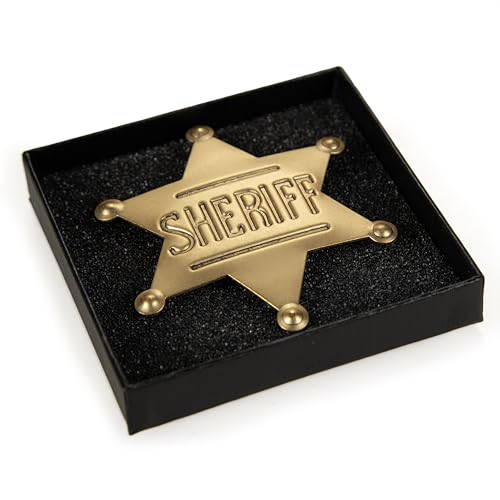 Sheriff Badge Metal Western Police Badge for Cowboy Party Decoration Dress-Up Custom Sheriff Badges School Carnival Party Props Prize3