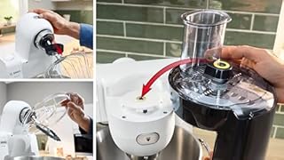 Bosch MUMS6EW22 Robot de cocina Serie 6 Multifunktions-Küchenroboter, Plastic, White