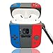 Produktbild Bluetooth-Kopfhörertasche, Kompatibel mit Apple Airpods 1 & 2 , Silikon Hülle Airpods Passgenau, Funny Cute 3D Cartoon Case Cover, für Teenager, Jungen, Mädchen (Nostalgische Spielekonsole)