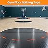 TAPEBEAR Floor Tape Orange Vinyl Tape 75mm x 33m, Floor Caution Marking Dance Splicing Tape Safety Warning Stripe Abrasion-proof Waterproof for Gym, Warehouse, Traffic Signage, Color Coding #5