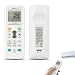 1 x Universal-Fernbedienung für Klimagerät K-1028E 1000 in 1, Universal-Fernbedienung für LG, Samsung, Daikin, Midea, Toshiba, Haier, Hitachi, Sharp, Sanyo, Hisense