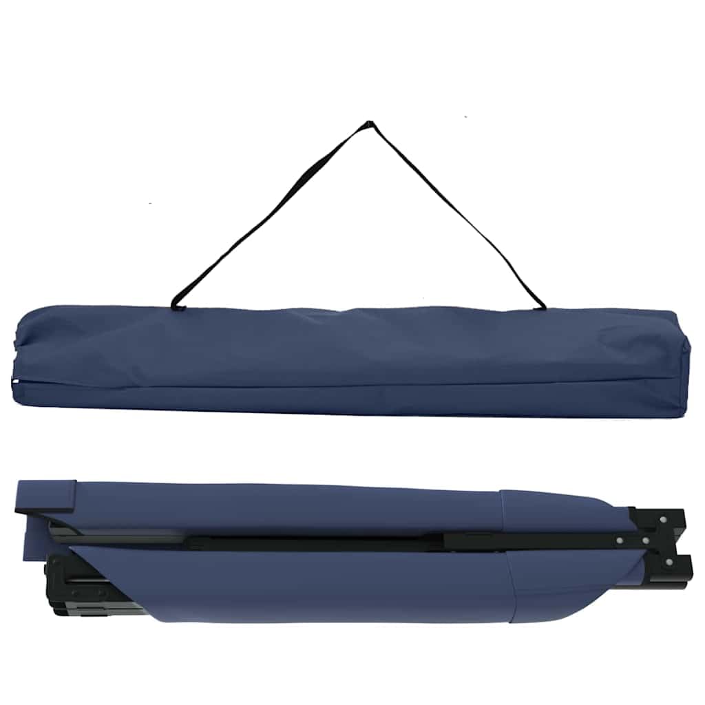 INLIFE Klapp Schlafbett fürs Camping Blau Ox Stoff,Sportartikel,Outdoor-Aktivitäten,Camping & Wandern,Camping-Möbel,Feldbetten,Blau,8 KG,42003174