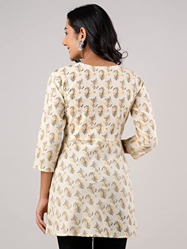 Image of feranoid Women Cotton Angrakha Kurti