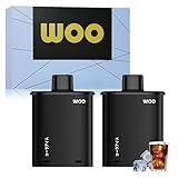 電子タバコ べイプ VPAE カートリッジ 2個入り 交換用POD 使い捨て 交換フレーバー 使用簡単 ポッド 爆煙 禁煙 ベイプ ニコチン0 タール0 WOO コーラアイス