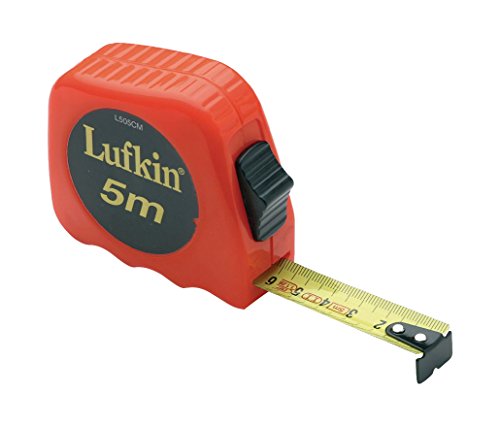 Lufkin L505CM Serie 500-Cinta métrica (5 m, 19 mm, Carcasa ABS Hi-Viz Resistente a los Impactos), 5m