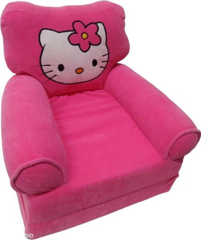 Ritvik Decor Kids Sofa Cum Bed and Chair for Comfort Upto 2 Years (Foam,Cotton) (Pink- Kitty) (B0CW244T52) Amazon Price History, Amazon Price Tracker