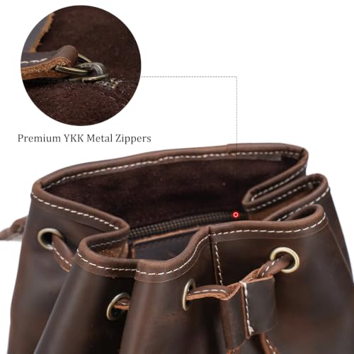 Polare Full Grain Leather Rucksack