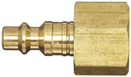 Dixon Valve And Coupling Dcp2023B Brass Air Chief Industrial Interchange Air Fitting, Quick-Connect Plug, 1/4" Coupler X 3/8" Npt Female Thread, 37 Cfm Flow Rating #TOP1