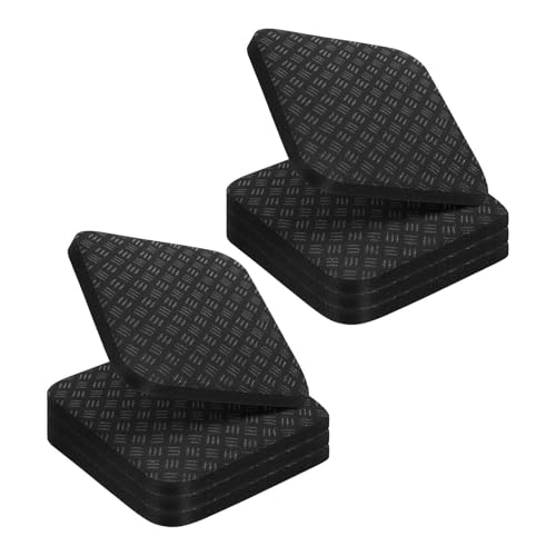 8pcs Anti Vibration Treadmill Mat Pads, Pu Exercise Equipment Mats miniatura 1