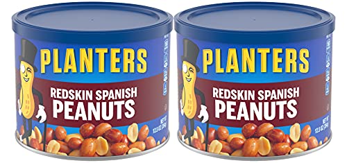 Planters Peanuts, Spanish Rdskn w/ Sea Salt, 12.5 oz, 2 pk