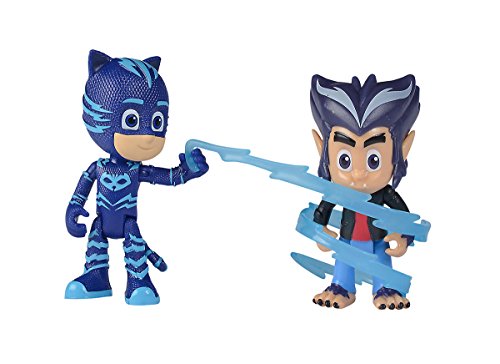 Figurines Catboy Simba PJ Masks pour animer les après-midis de jeux des enfants en duo