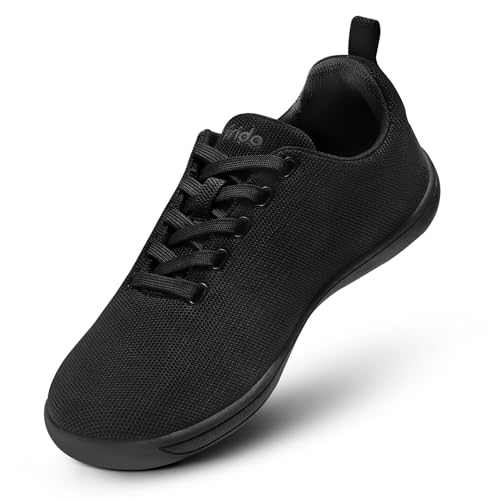 Image of Frido Cloud Comfort Lace-up Shoes for Men | Lightweight Sports Shoes with Zero-Drop Design & Wide Toe Box | Breathable Knit Running Shoes for Man | Casual Sneakers