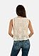 Onllizzy Life Sl Crochet Tie Vest KNT