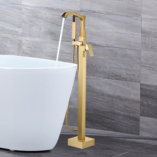 Mitigeur de douche et bain îlot 2 modes eau chaude et froide
