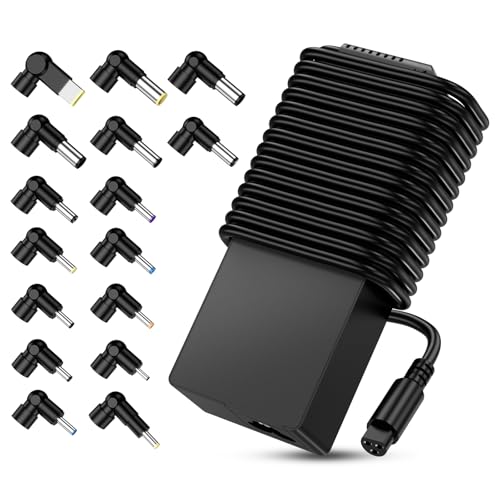 90W Universal Laptop Charger AC Adapter Replacement