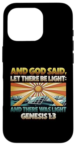 And God Said Let There Be Light �\�[���[�p�l�� �X�}�z�P�[�X iPhone 16 Pro �p